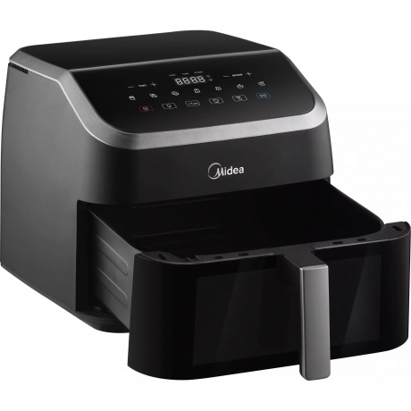 Аэрогриль Midea MAF-CY85WK 8.5л 2200Вт черный - фото 3