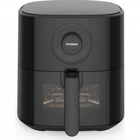 Аэрогриль Hyundai HYF-5003 5.5л 1500Вт черный/черный - фото 1
