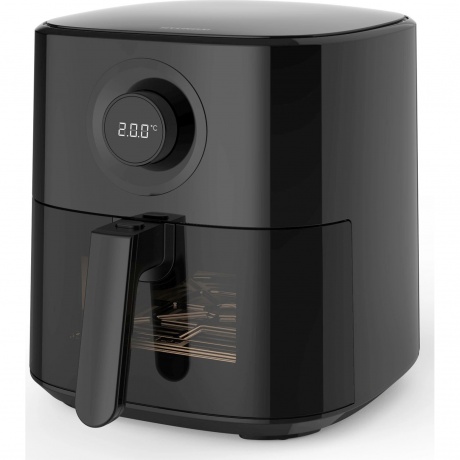 Аэрогриль Hyundai HYF-5003 5.5л 1500Вт черный/черный - фото 2