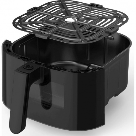 Аэрогриль Hyundai HYF-5003 5.5л 1500Вт черный/черный - фото 4