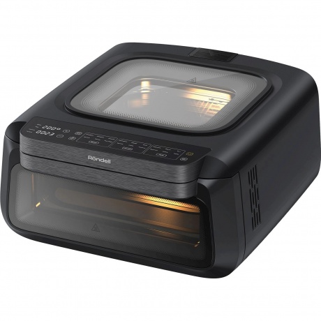 Аэрогриль Rondell RDE-AF111 13л 2100Вт черный/серебристый - фото 2