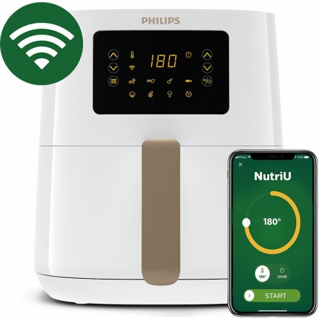 Аэрогриль Philips HD9255/30 4.1л 1400Вт белый - фото 2