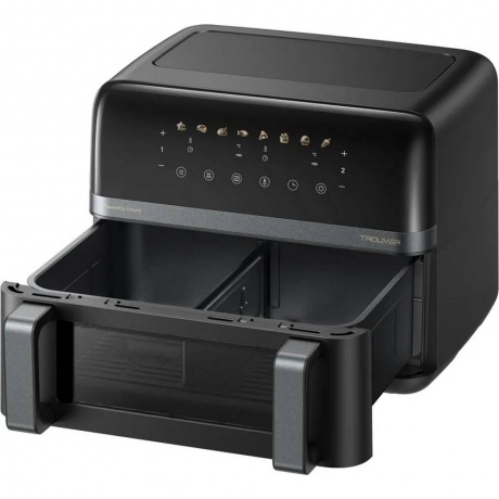 Аэрогриль Trouver Air Fryer Aeroglass AF20 Pro черный - фото 7