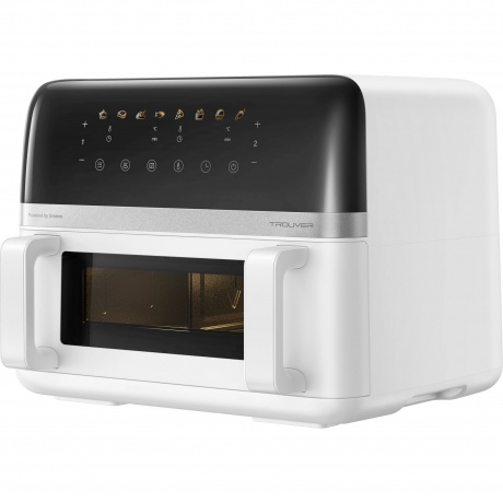 Аэрогриль Trouver Air Fryer FD20 Pro белый (AF-5518ATB) - фото 2