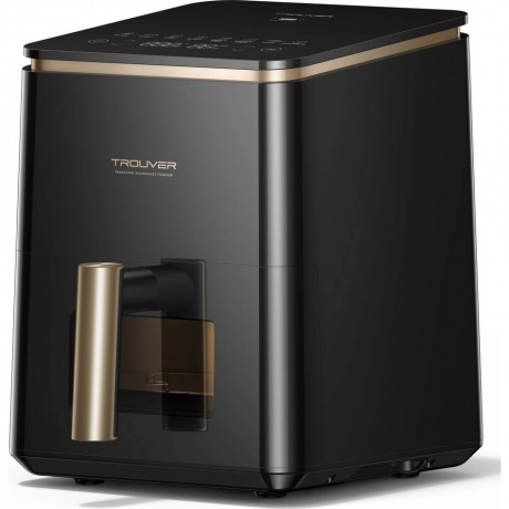 Аэрогриль Trouver Air Fryer Metalish AF10 Pro черный - фото 2