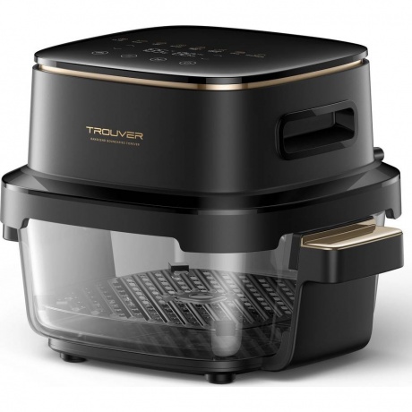 Аэрогриль Trouver Air Fryer Metalish AF20 Pro черный - фото 2