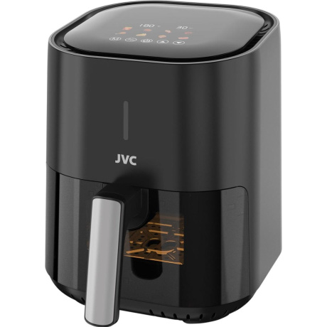 Аэрогриль JVC JK-MB040 черный, 1500 Вт, 4.5 л, сенсор, 8 программ