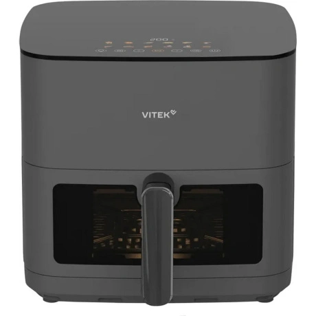 Аэрогриль Vitek VT-AF0001 2000Вт темно-серый/черный