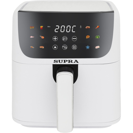 Аэрогриль Supra GS-7630 4.5л 1500Вт белый - фото 1
