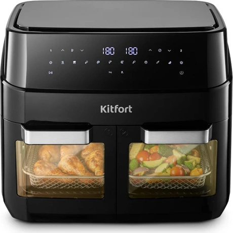 Аэрогриль Kitfort КТ-8153 12л 2600Вт черный