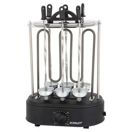 Шашлычница электрическая Scarlett SC-KG226T99 1200Вт черный - фото 1