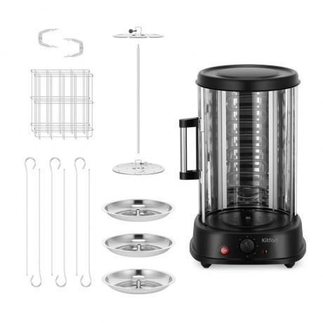 Электрошашлычница Kitfort КТ-1411 - фото 23