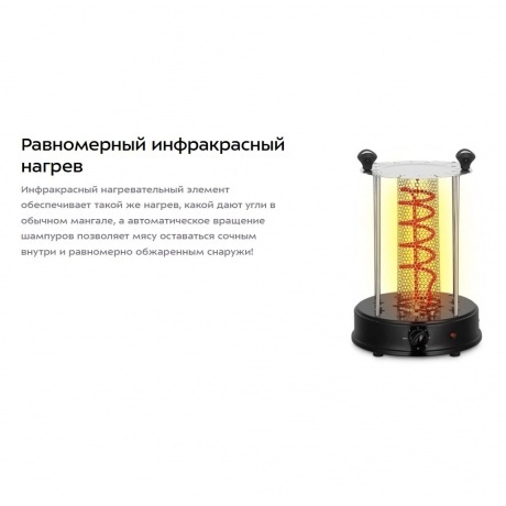 Электрошашлычница Kitfort КТ-1412 - фото 18