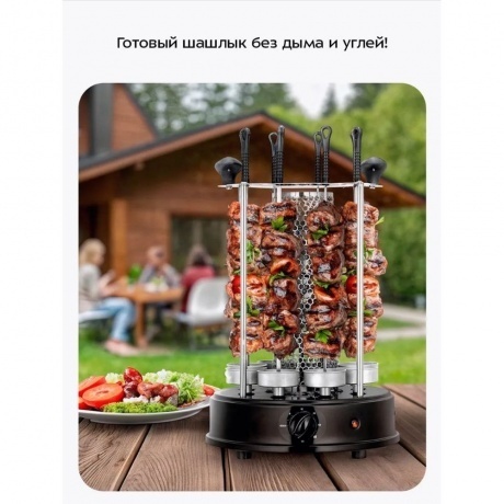 Электрошашлычница Kitfort КТ-1412 - фото 25