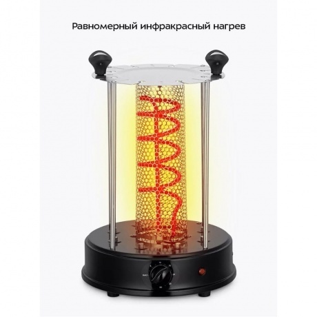 Электрошашлычница Kitfort КТ-1412 - фото 26