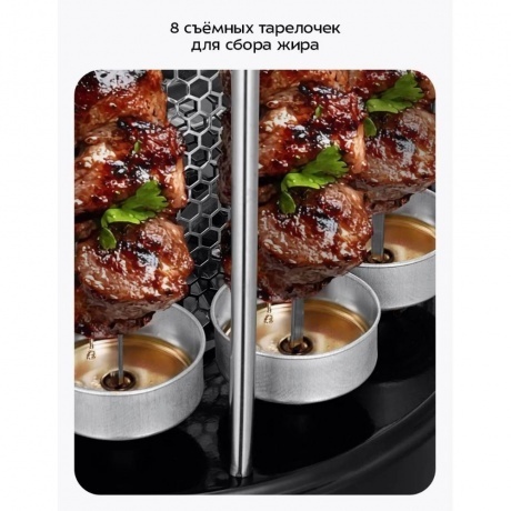 Электрошашлычница Kitfort КТ-1412 - фото 28