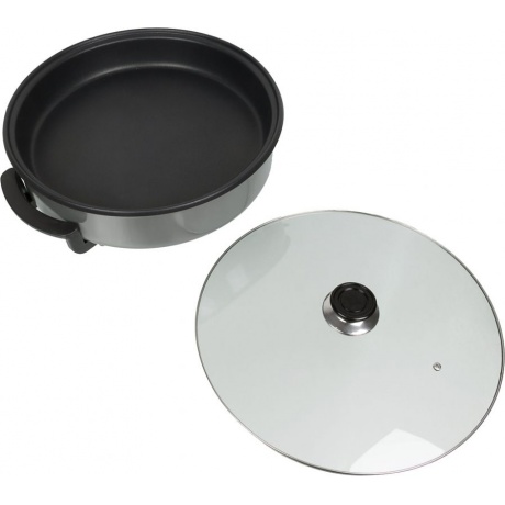 Сковорода электрическая Sinbo SP 5204 серебристый/серый - фото 3