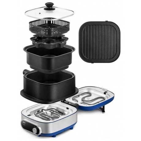 Электросковорода Kitfort КТ-6304, 3 в 1 - фото 3