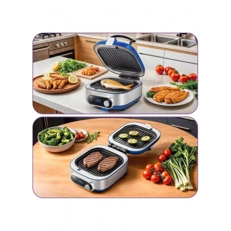 Электросковорода Kitfort КТ-6304, 3 в 1 - фото 6