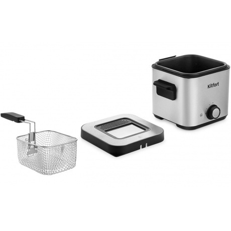 Фритюрница Kitfort КТ-4075 - фото 4