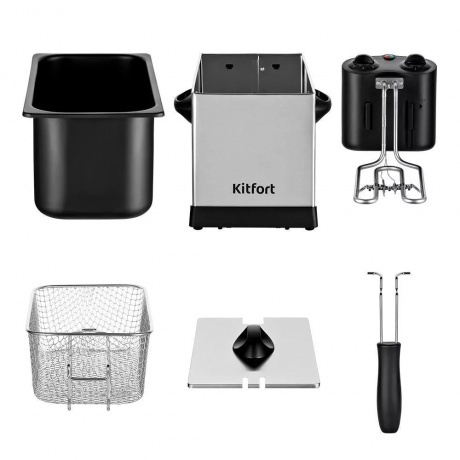 Фритюрница Kitfort КТ-4052 - фото 6