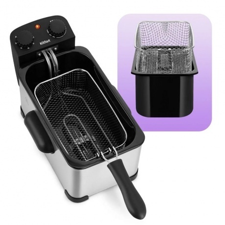 Фритюрница Kitfort КТ-6482 - фото 4