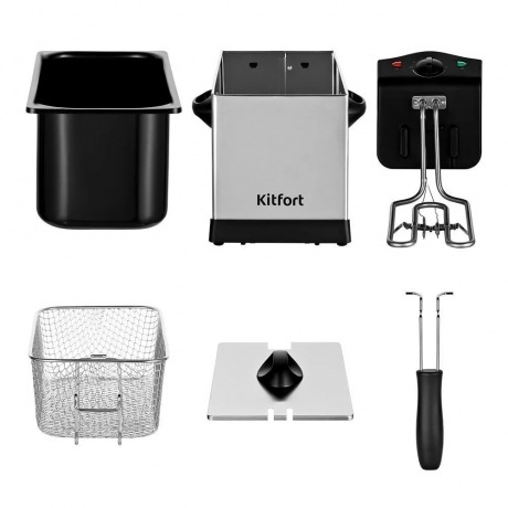 Фритюрница Kitfort КТ-4051 - фото 6