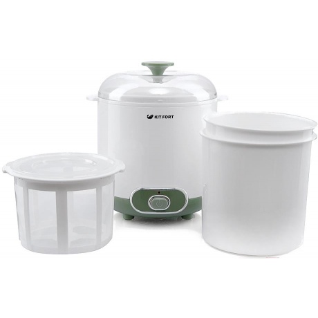

Йогуртница Kitfort КТ-2005, Зеленый/белый