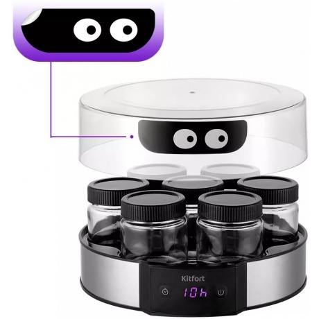 Йогуртница Kitfort КТ-6295 - фото 5