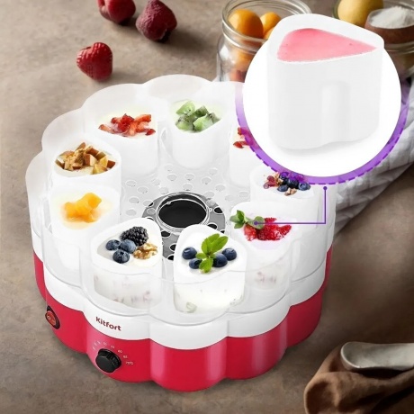Йогуртница Kitfort КТ-6395 - фото 4