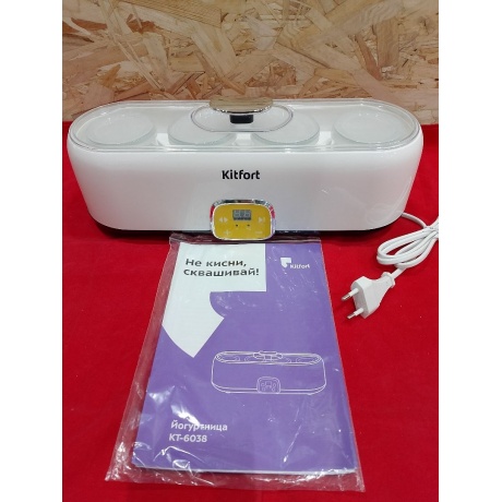 

Йогуртница Kitfort КТ-6038 хорошее состояние