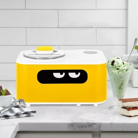 Мороженица Kitfort КТ-1829-1 бело-желтый - фото 2