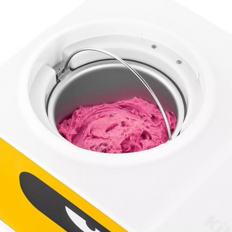Мороженица Kitfort КТ-1829-1 бело-желтый - фото 3