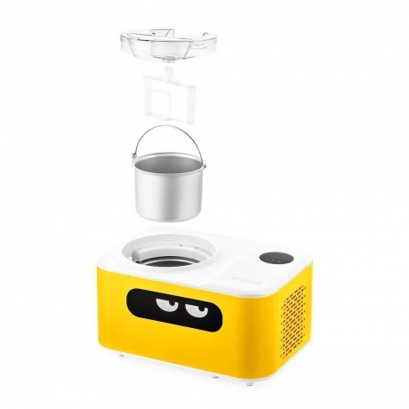 Мороженица Kitfort КТ-1829-1 бело-желтый - фото 4