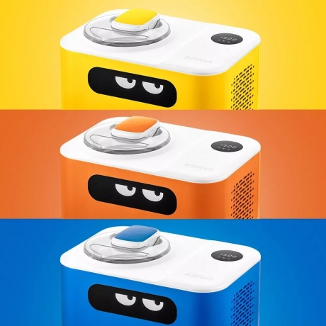 Мороженица Kitfort КТ-1829-1 бело-желтый - фото 6