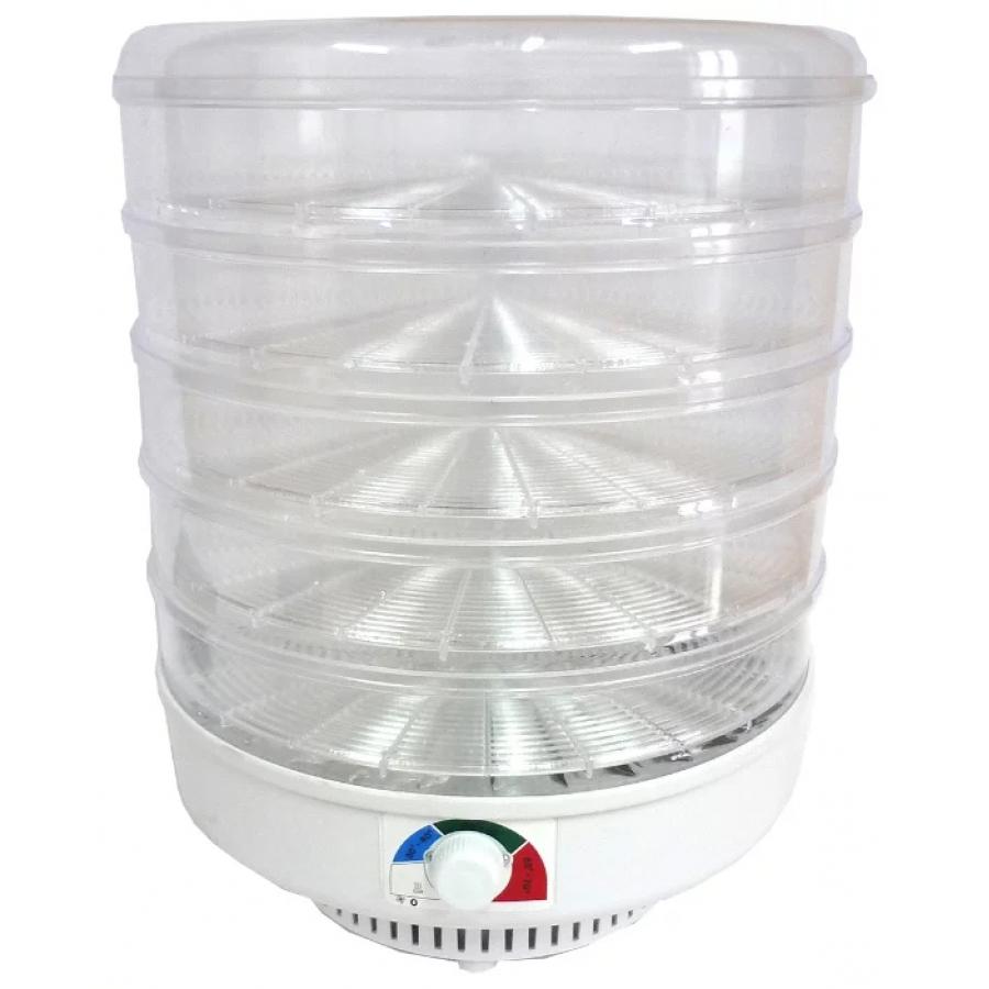 Сушилка Спектр-Прибор ЭСОФ-0.6/220 Ветерок-2 прозрачный (5 поддонов) сушилка для продуктов спектр прибор ветерок эсоф 0 5 220 03 пп 5 поддонов белый