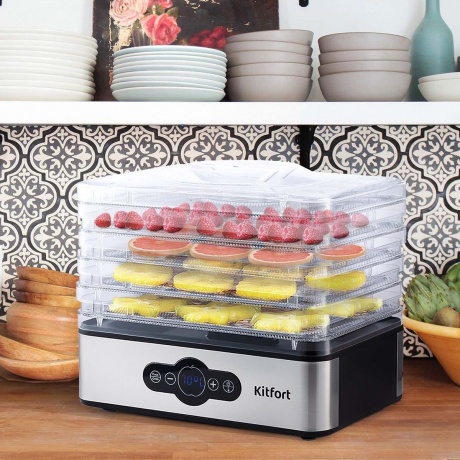 Сушилка для овощей и фруктов Kitfort КТ-1914 - фото 4