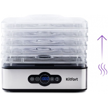 Сушилка для овощей и фруктов Kitfort КТ-1914 - фото 9