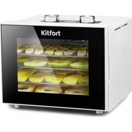 Сушилка для овощей и фруктов Kitfort КТ-1915-1 белая