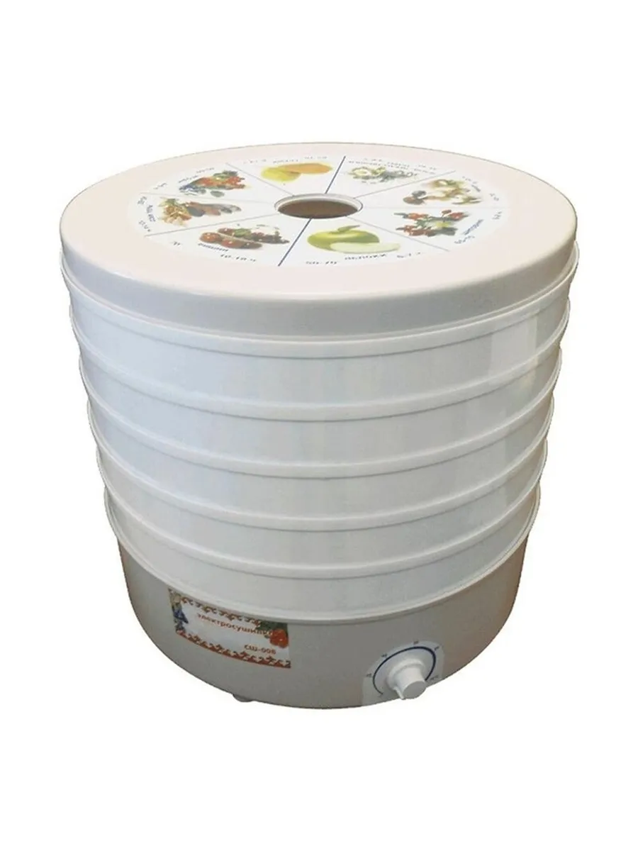 Сушилка для овощей и фруктов Чудесница СШ-008 серый - фото 1