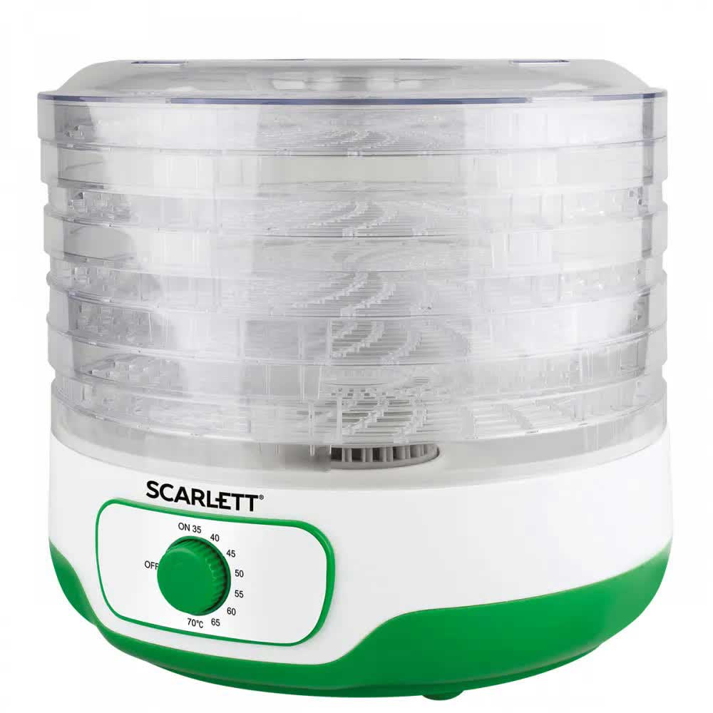 Сушилка для овощей и фруктов Scarlett SC-FD421015, цвет белый