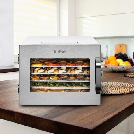 Сушилка для овощей и фруктов Kitfort КТ-1917 - фото 3