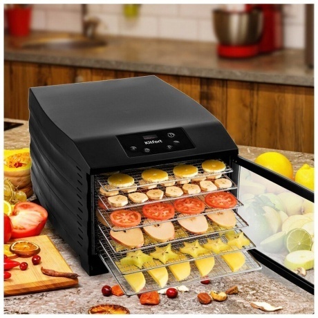 Сушилка для овощей и фруктов Kitfort КТ-1920 - фото 13