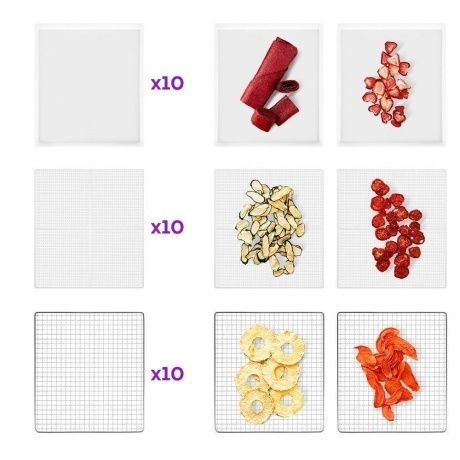 Сушилка для овощей и фруктов Kitfort КТ-1965 - фото 3