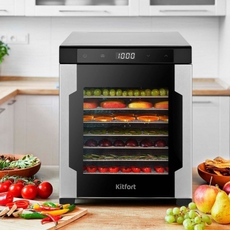 Сушилка для овощей и фруктов Kitfort КТ-1965 - фото 7