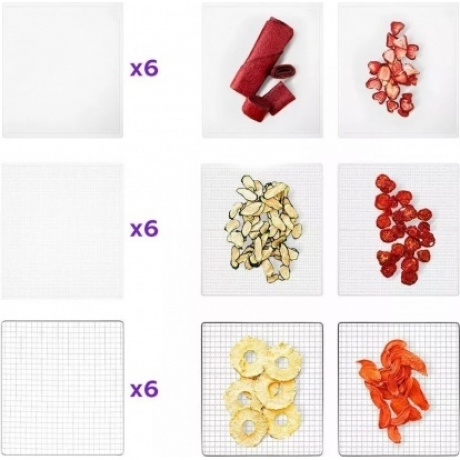 Сушилка для овощей и фруктов Kitfort КТ-1964 - фото 6