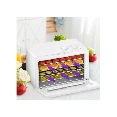 Сушилка для овощей и фруктов Kitfort КТ-1993 - фото 4