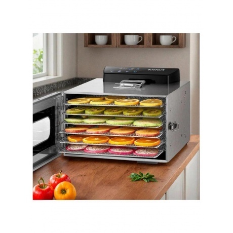 Сушилка для овощей и фруктов Kitfort КТ-4917 - фото 6