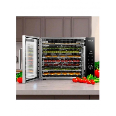 Сушилка для овощей и фруктов КТ-4939 - фото 5