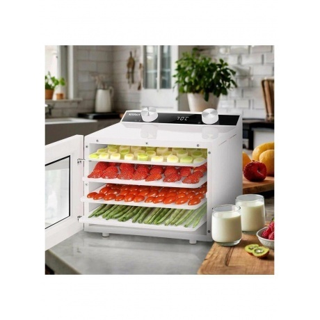 Сушилка для овощей и фруктов Kitfort КТ-4950 - фото 6